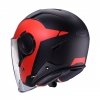 CABERG KASK JET Z BLENDĄ SOHO MILANO CZ/CZARNY MAT